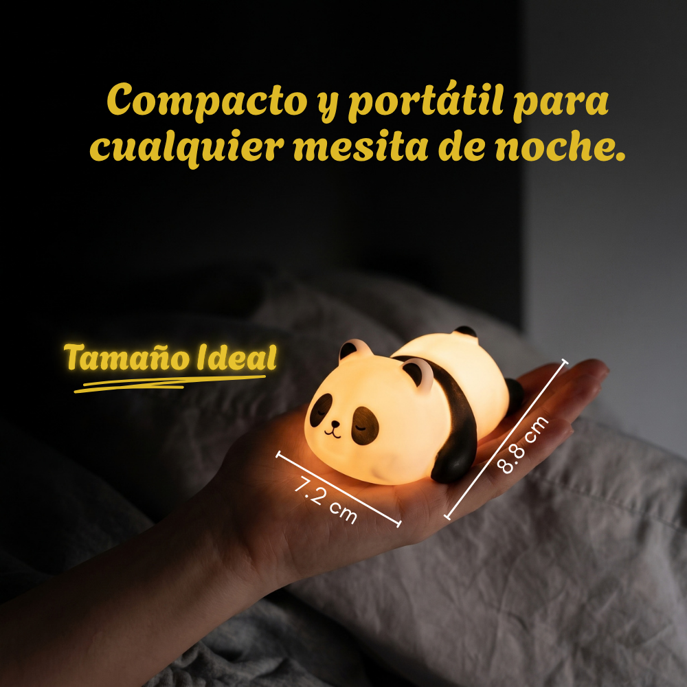 Lampara Nocturna De Panda